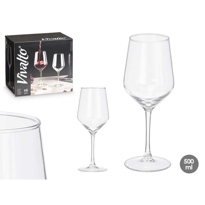 Copa Vino 500 Ml Vivalto 8X23CM (24 Unidades) Copa Vino 500 Ml Vivalto 8X23CM (24 Unidades)