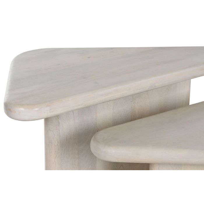 Mesa de Centro Home ESPRIT Madera de mango 98 x 50 x 47 cm 85 x 60 x 47 cm 6 Mesa de Centro Home ESPRIT Madera de mango 98 x 50 x 47 cm 85 x 60 x 47 cm 6