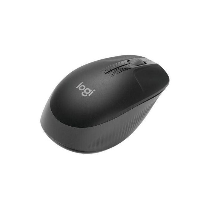 Logitech M190 Ratón Inalámbrico RF Full-Size Ergonómico 1000 dpi, Batería 18 Meses, para Manos Medianas/Grandes 3