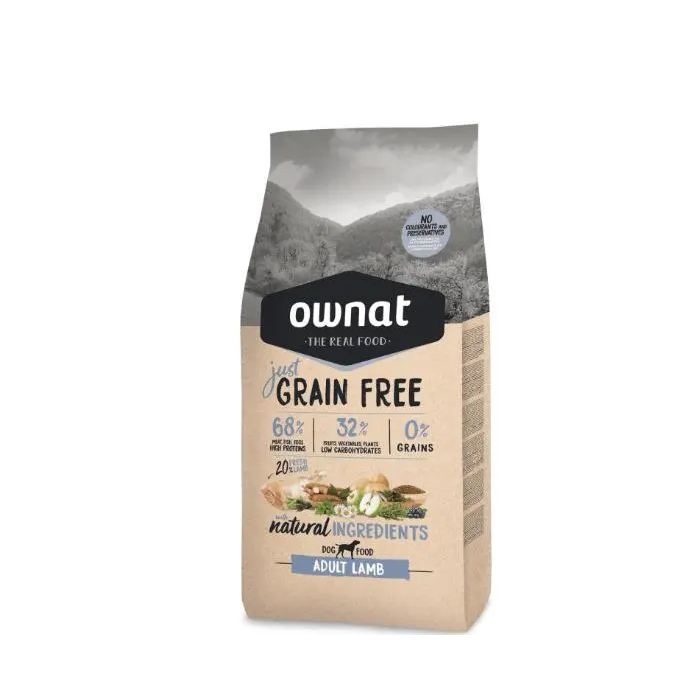 Ownat Just Canine Adult Grain Free Cordero 14 kg