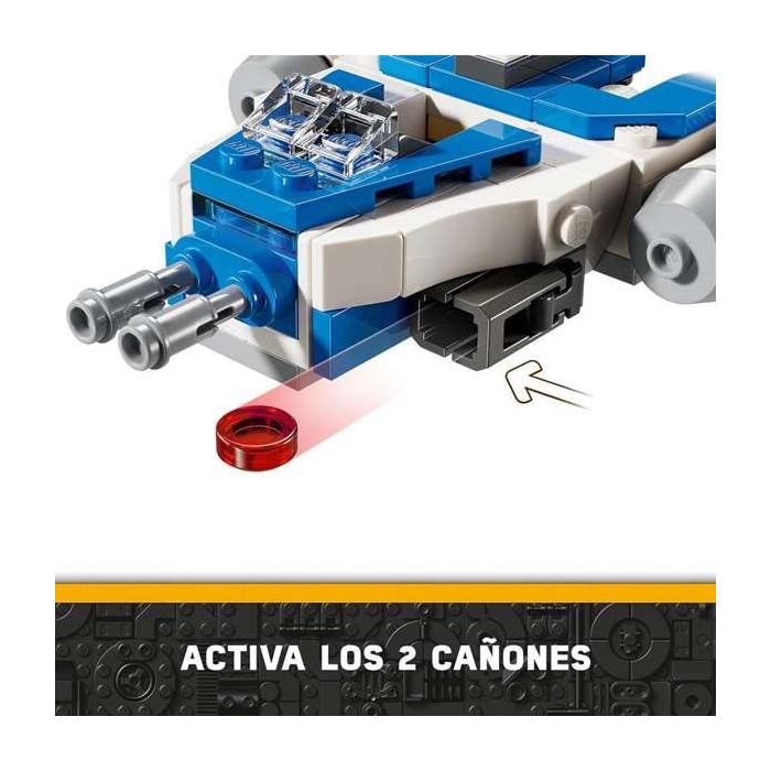 Juego de construccion microfighter: ala-y del capitán rex lego star wars 4 Juego de construccion microfighter: ala-y del capitán rex lego star wars 4