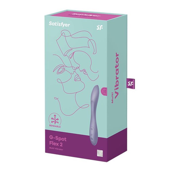 Satisfyer G-spot flex 2 multi-vibrador violeta oscuro Satisfyer G-spot flex 2 multi-vibrador violeta oscuro