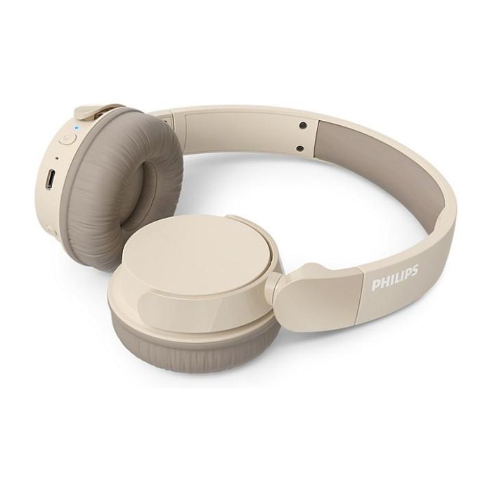 Philips TAH3209BG/00 Auriculares Inalámbricos Bluetooth Beige con Micrófono, 25h Reproducción, Llamadas Nítidas y Diseño Plegable 1 Philips TAH3209BG/00 Auriculares Inalámbricos Bluetooth Beige con Micrófono, 25h Reproducción, Llamadas Nítidas y Diseño Plegable 1
