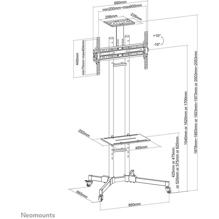 Soporte TV Neomounts PLASMA-M1700E 32-70" 32" 50 kg 9