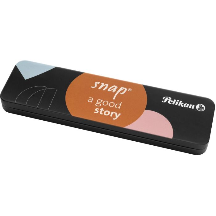 Pelikan Kugelschreiber Snap Metallic K10 Metall-Etui Türkis 2