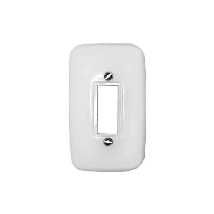 Marco Embellecedor para Interruptor de Luz Solera estrella Blanco Multicolor Empotrado 0 Marco Embellecedor para Interruptor de Luz Solera estrella Blanco Multicolor Empotrado 0