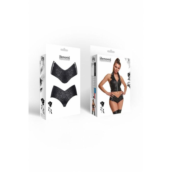 Culotte Demoniq Negro XXL 11 Culotte Demoniq Negro XXL 11