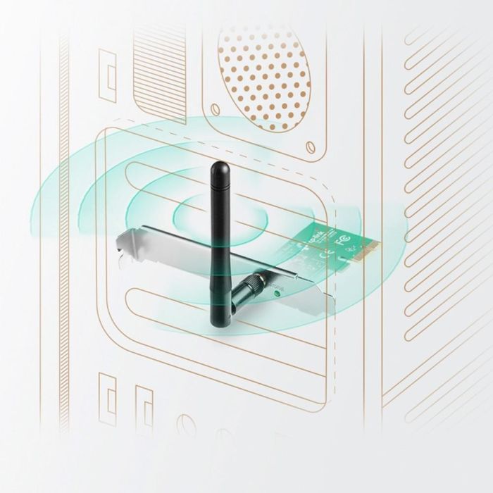 TP-Link TL-WN781ND Adaptador de Red Inalámbrico PCI Express 150Mbps Wi-Fi N para PC Compatible PCIe x1/x4/x8/x16 Antena Desmontable 2 TP-Link TL-WN781ND Adaptador de Red Inalámbrico PCI Express 150Mbps Wi-Fi N para PC Compatible PCIe x1/x4/x8/x16 Antena Desmontable 2