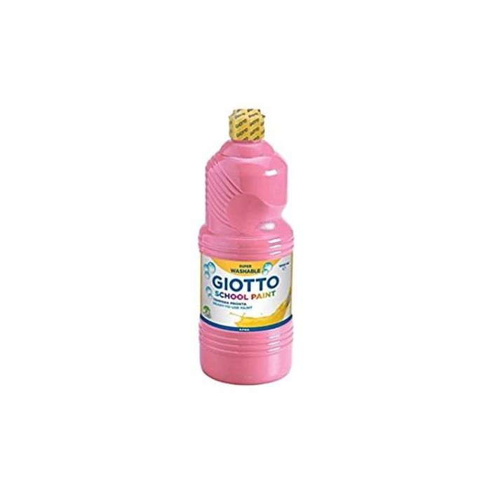 Giotto Témpera Escolar Lavable Rosa Botella 500 mL