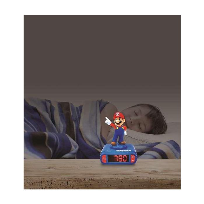 Reloj Despertador Super Mario Rl800Ni Lexibook 2 Reloj Despertador Super Mario Rl800Ni Lexibook 2