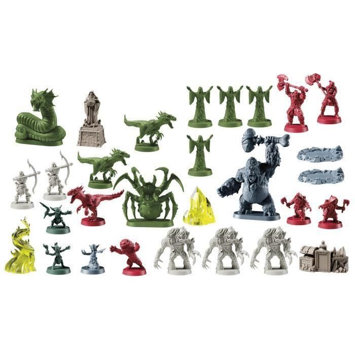 HeroQuest, paquete de misiones Jungles of Delthrak, juegos de rol para 2 a 5 jugadores, mayores de 14 años, se requiere sistema de juego HeroQuest 3 HeroQuest, paquete de misiones Jungles of Delthrak, juegos de rol para 2 a 5 jugadores, mayores de 14 años, se requiere sistema de juego HeroQuest 3