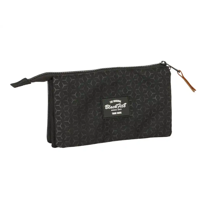 Portatodo BlackFit8 Old school Negro Gris 22 x 12 x 3 cm 1