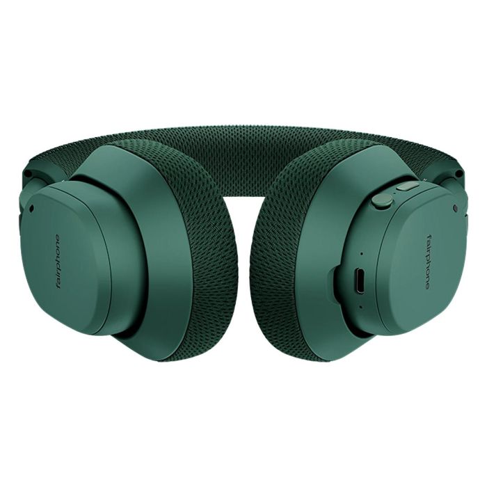 Fairphone Fairbuds XL (2025) Auriculares Over-Ear Inalámbricos con Cancelación Activa de Ruido (ANC), 30h Batería, Bluetooth 5.1, Verde 1