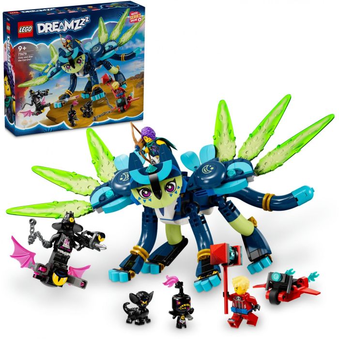 LEGO 71476 DREAMZzz Zoey y la Gatita Búho Zian, Set de Construcción de Juguete 13 LEGO 71476 DREAMZzz Zoey y la Gatita Búho Zian, Set de Construcción de Juguete 13