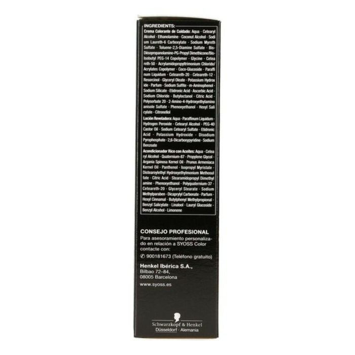 Syoss Oleo Intense Tinte Sin Amoniaco #6.76-Cobrizo Ambar 3.10-castaño 5 pz 3 Syoss Oleo Intense Tinte Sin Amoniaco #6.76-Cobrizo Ambar 3.10-castaño 5 pz 3