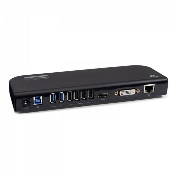 Hub USB V7 UDDS2 Negro 100 W 1 Hub USB V7 UDDS2 Negro 100 W 1