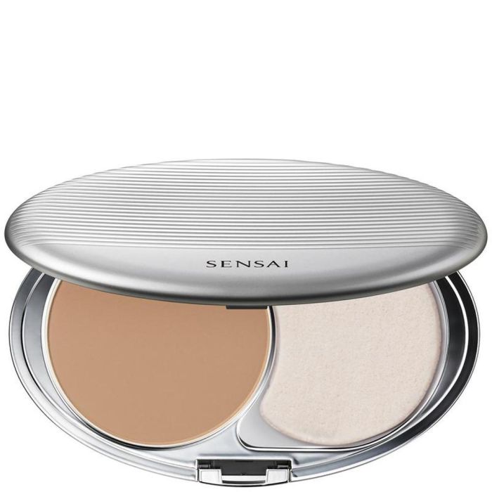 Sensai Cellular Performance Total Finish Base de Maquillaje Recarga Polvo Satinado Hidratante con Seda Tono 22 12 gr