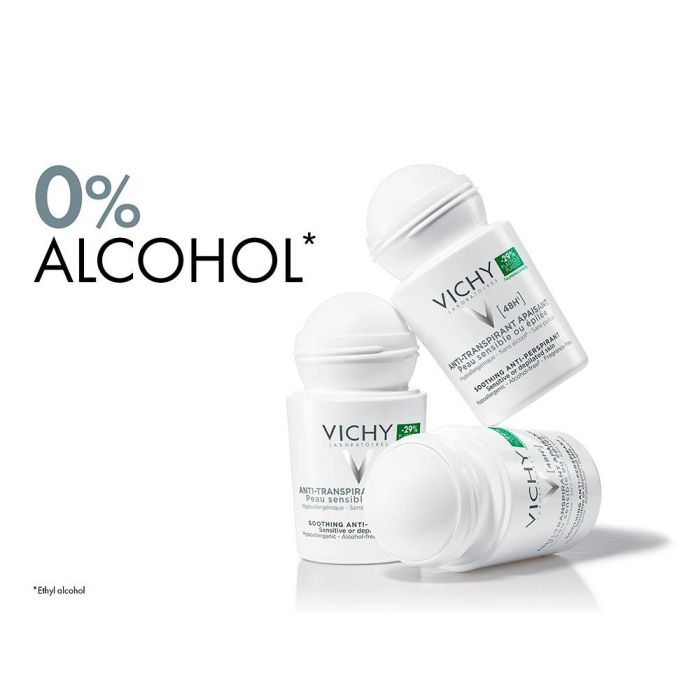 Vichy Desodorante Bola Reguladora Piel Sensible 48h Roll-on 50ml Vichy Desodorante Bola Reguladora Piel Sensible 48h Roll-on 50ml