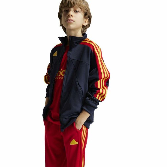 Sudadera sin Capucha Adidas Tiro Nations Pack Track Azul 3