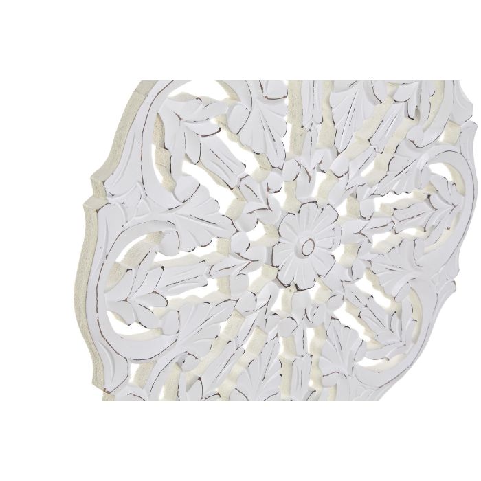 DKD Home Decor Figura Decorativa Romántica Sobremesa Blanco Marrón en Madera Mango y Metal - 40 x 9 x 46 cm - Pack de 2 Unidades 1 DKD Home Decor Figura Decorativa Romántica Sobremesa Blanco Marrón en Madera Mango y Metal - 40 x 9 x 46 cm - Pack de 2 Unidades 1
