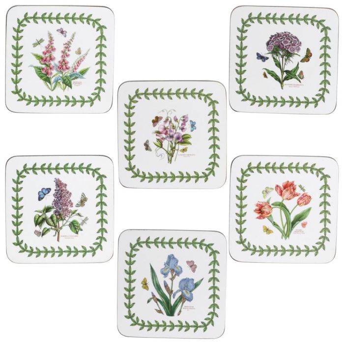Portmeirion Botanic Garden Set 6 Posavasos 10.5x10.5 cm 1
