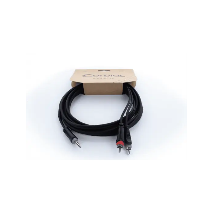 Cordial Cable Y Mini-Jack Estéreo / 2 Rca 1 M 2