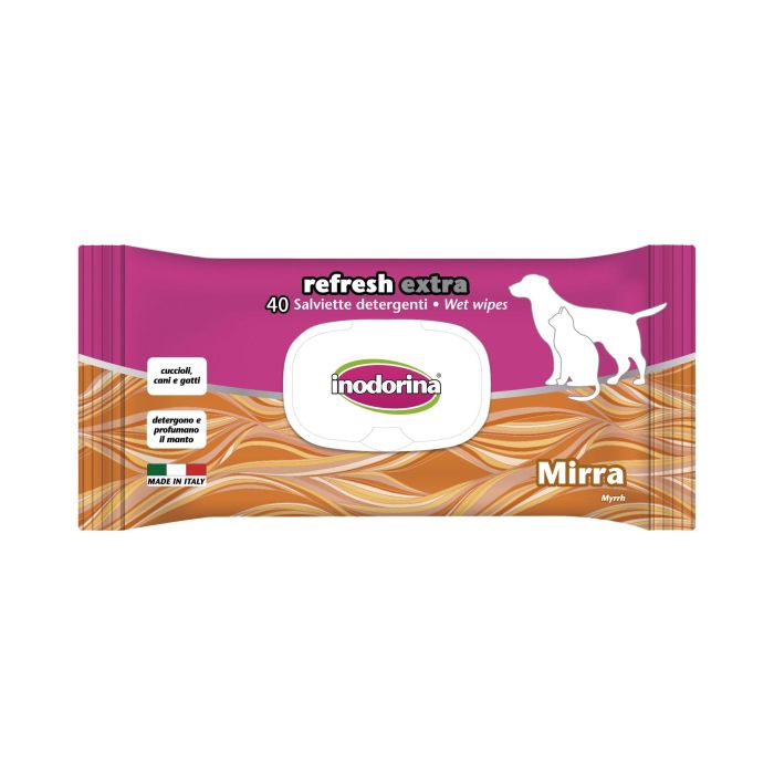 Inodorina Refresh Extra Mirra 40Toallitas