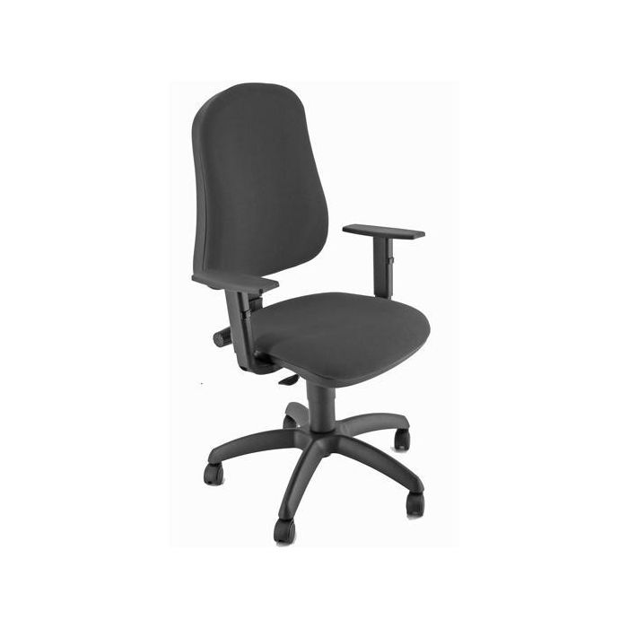 Unisit Silla Administrativa Cp Simple Reposabrazos Ajustables Incluidos - Negra Unisit Silla Administrativa Cp Simple Reposabrazos Ajustables Incluidos - Negra
