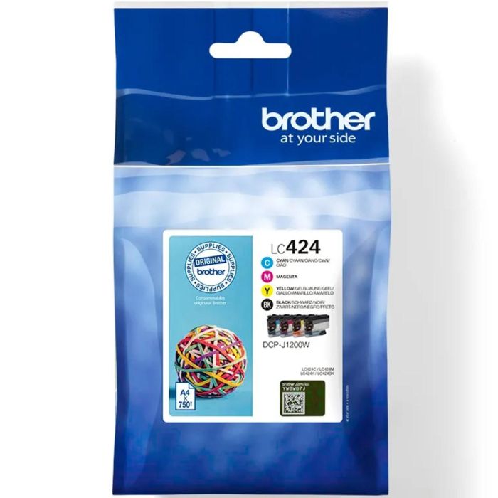 BROTHER multipack tinta para DCPJ1200W LC424VAL