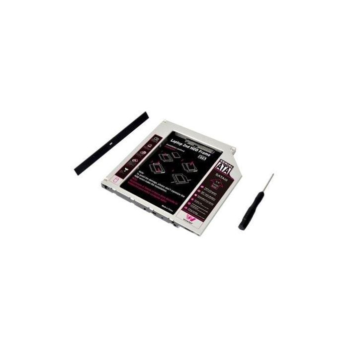 ADAPTADOR PARA PORTÁTIL WOXTER HDD CADDY 20 - PARA SUSTITUIR DVD POR HD/SSD DE 2.5"/6.35CM 9.5MM - INCLUYE DESTORNILLADOR Y TORNILLOS 0 ADAPTADOR PARA PORTÁTIL WOXTER HDD CADDY 20 - PARA SUSTITUIR DVD POR HD/SSD DE 2.5"/6.35CM 9.5MM - INCLUYE DESTORNILLADOR Y TORNILLOS 0