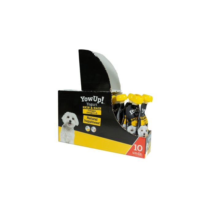 Yow Up! Perro Salmón 115 gr Caja 10 Unidades para Piel y Pelo 148 caracteres 1