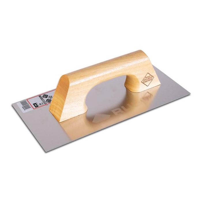 Rubi Llana de acero 30cm con mango de madera cerrado R65950 para solar y alicatar con cemento