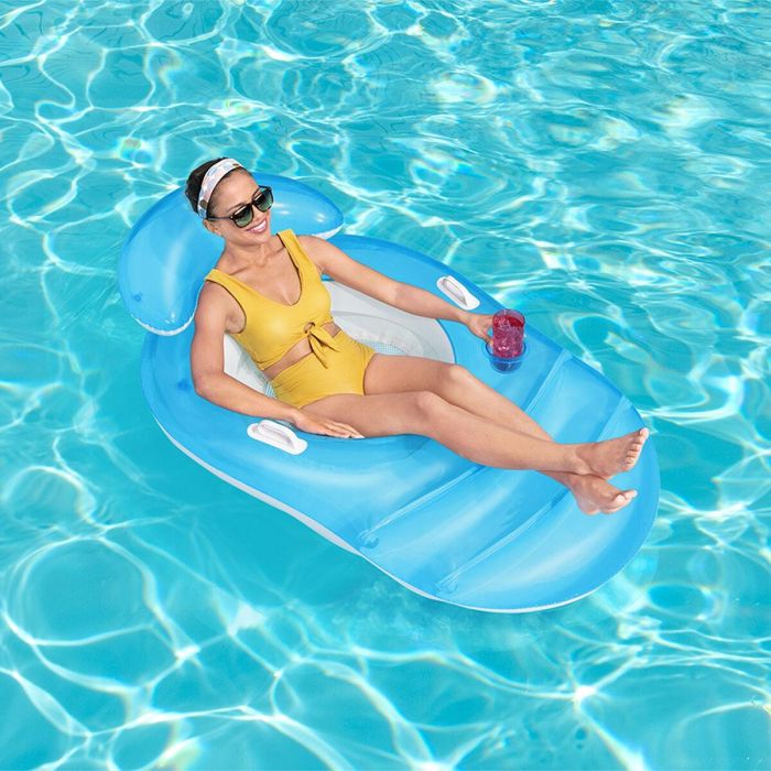 Bestway Sillon Hinchable Luxe Relaxer 153x102 cm Playa y Piscina 43646 11