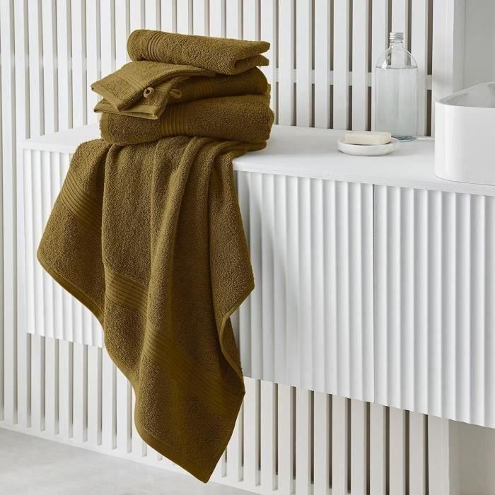 TODAY Essential - Maxi sábana de baño 90x150 cm 100% Algodón color bronce 2 TODAY Essential - Maxi sábana de baño 90x150 cm 100% Algodón color bronce 2