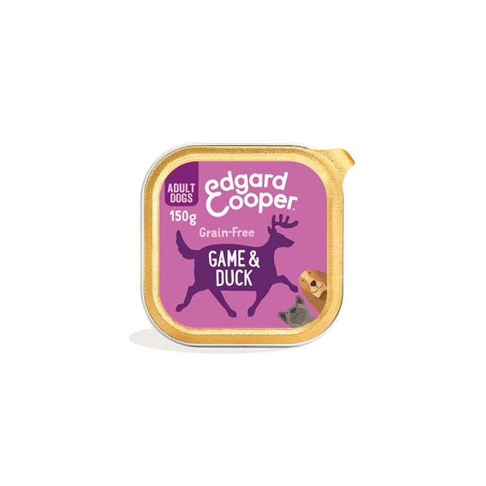Comida húmeda para perros adultos sabor venado y pato - 11 tarrinas de 150 gr Comida húmeda para perros adultos sabor venado y pato - 11 tarrinas de 150 gr