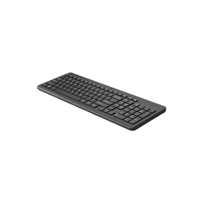 HP Teclado Inalámbrico 805T1AA, Teclado de tamaño completo con cómodas teclas y conexión inalámbrica de 2.4 GHz