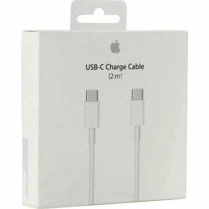 Cable USB C Apple MLL82ZM/A 2 m Blanco 2 Cable USB C Apple MLL82ZM/A 2 m Blanco 2