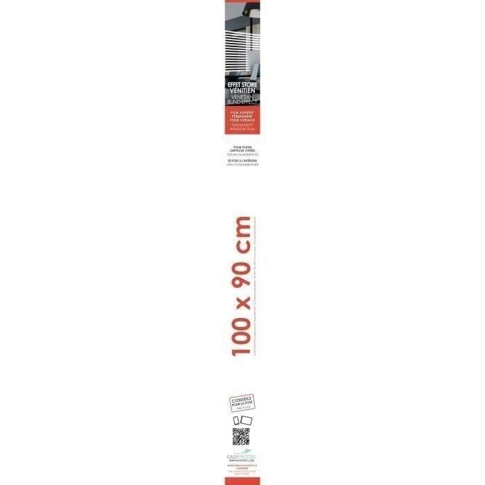 Película Adhesiva para Ventanas - EASY PROTEC - 100 x 90 cm - Persiana Veneciana 1 Película Adhesiva para Ventanas - EASY PROTEC - 100 x 90 cm - Persiana Veneciana 1