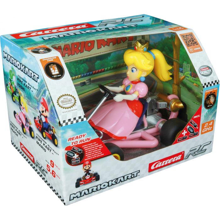 Carrera - Action - 2.4GHz Mario Kart(TM) Pipe Kart. Peach 9 Carrera - Action - 2.4GHz Mario Kart(TM) Pipe Kart. Peach 9