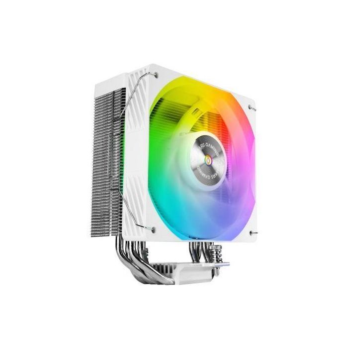 Mars Gaming Disipador CPU MCPU-X4ARGB/W 220W TDP 12cm ARGB Blanco 1