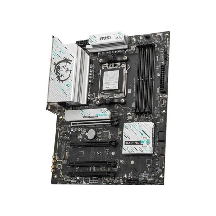 MSI 911-7E56-007 Placa Base B850 GAMING PLUS WiFi AMD AM5 4 DDR5 256GB ATX 3