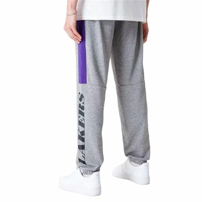 Pantalón para Adultos New Era NBA LA Lakers Gris Hombre 5 Pantalón para Adultos New Era NBA LA Lakers Gris Hombre 5