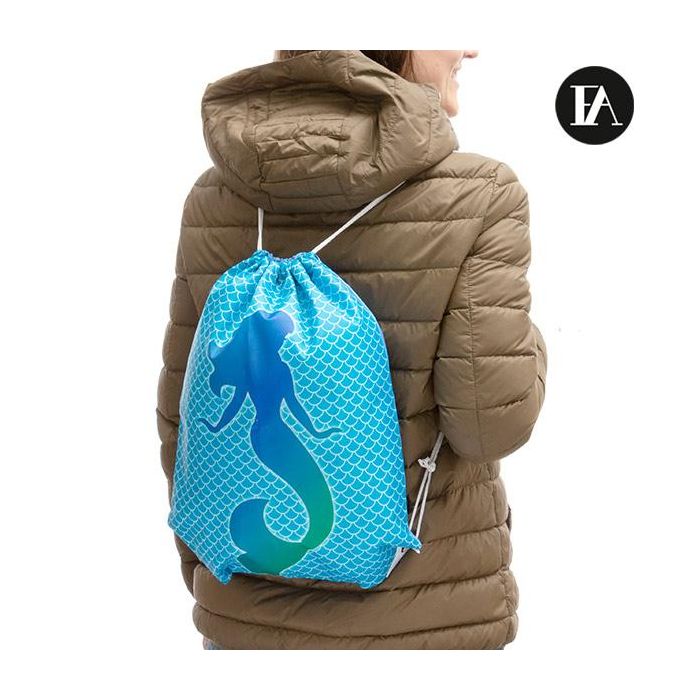 Bolsa Mochila con Cuerdas Sirena Fashinalizer Bolsa Mochila con Cuerdas Sirena Fashinalizer