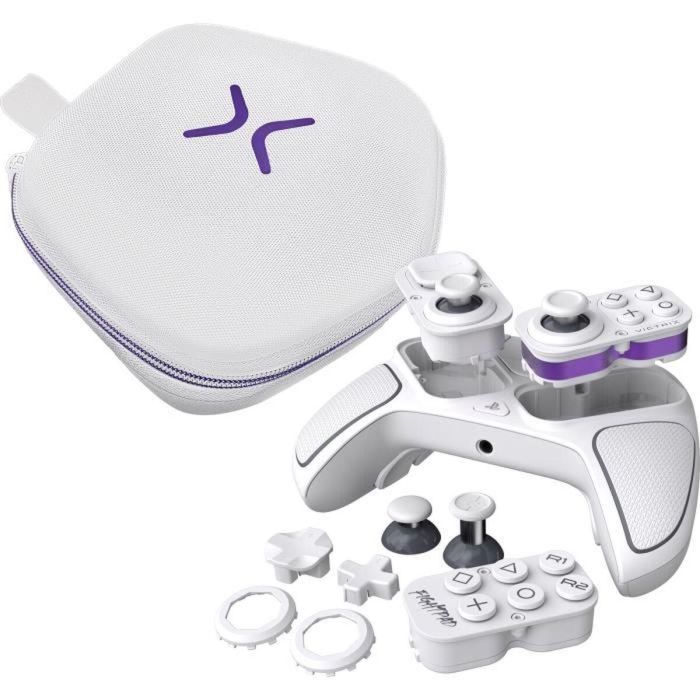 Turtle Beach 0840454400847 Mando modular Victrix Pro BFG Reloaded inalámbrico, blanco para PlayStation 3