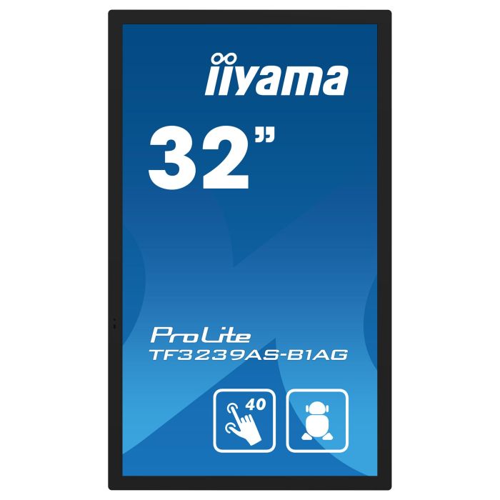 iiyama TF3239AS-B1AG Monitor Táctil Profesional 31.5 Pulgadas Full HD IPS 1920x1080 LED 8ms Negro M-Touch 2xHDMI+DP 12 iiyama TF3239AS-B1AG Monitor Táctil Profesional 31.5 Pulgadas Full HD IPS 1920x1080 LED 8ms Negro M-Touch 2xHDMI+DP 12