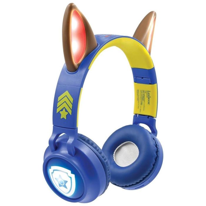 Lexibook LEX1695286883009 Casco Bluetooth y Cableado Luminiscente Plegable Diseño 3D Orejas Chase Paw Patrol con Limitación de Volumen 1 Lexibook LEX1695286883009 Casco Bluetooth y Cableado Luminiscente Plegable Diseño 3D Orejas Chase Paw Patrol con Limitación de Volumen 1