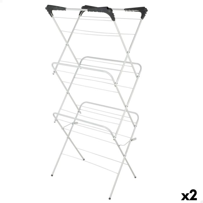 Tendedero Max Home Metal 62 X 140 X 45 CM (2 Unidades)
