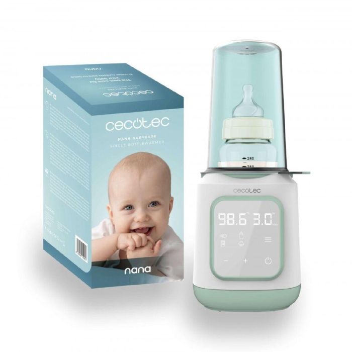 Calienta biberón Cecotec Nana BabyCare Single BottleWarmer Blanco 0 Calienta biberón Cecotec Nana BabyCare Single BottleWarmer Blanco 0