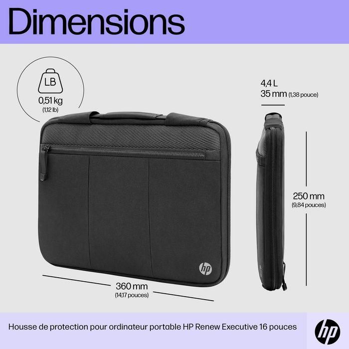 Funda HP Renew Executive para Portátiles hasta 14.1"/ Negro 6 Funda HP Renew Executive para Portátiles hasta 14.1"/ Negro 6