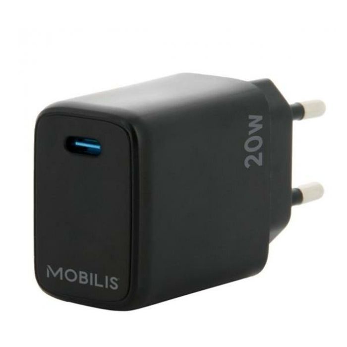 Cargador de Pared Mobilis 001361 Negro 20 W 1